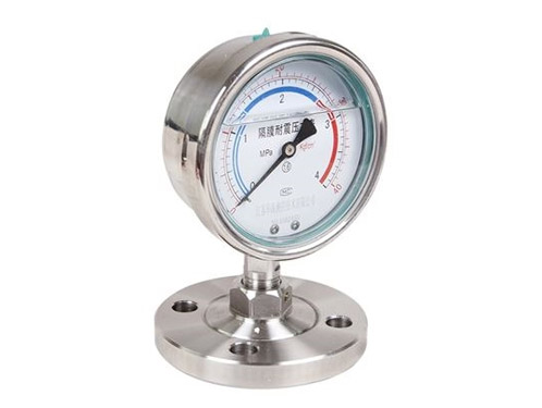 不锈钢隔膜压力表